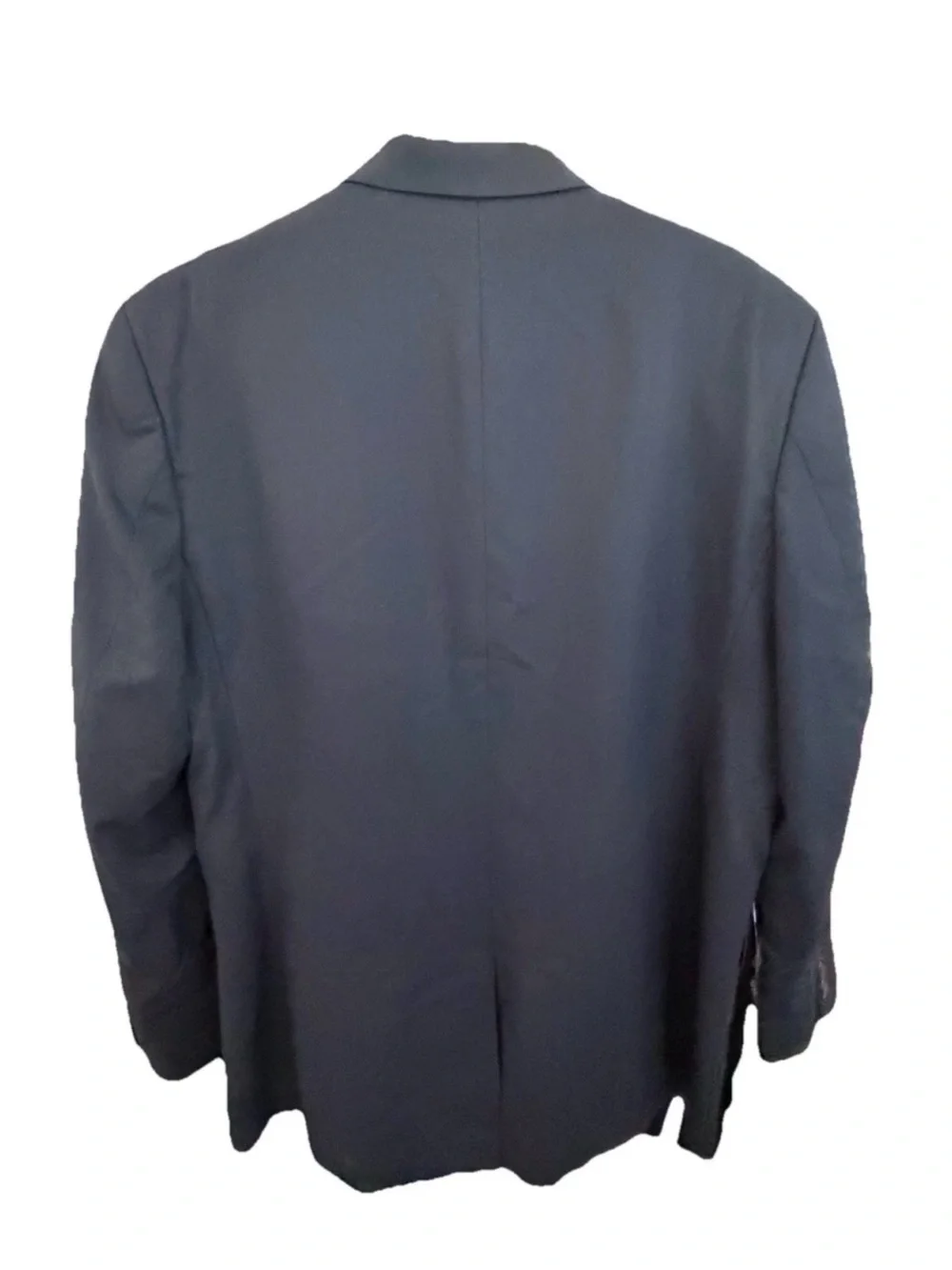 Calvin Klein Dark Navy Two-Button Men's Suit Blazer